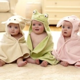 Кърпи с животни за бебета