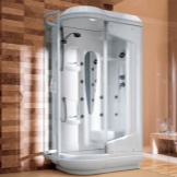 Unusual rectangular shower enclosure