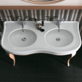 Zgornji dvojni umivalnik