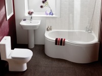 Kombineeritud vannitoa disain. Stiilne ja orgaaniline!