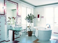 Décoration murale de la salle de bains : variantes de design et conseils pratiques