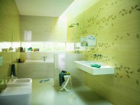 Geschilderde badkamer - een lente ontwaken