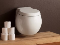 Vägghängd toalett: Funktioner för val och installation