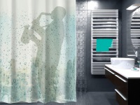 Tenda da bagno fatta a mano