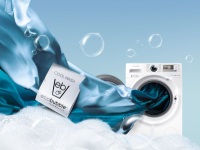 Skalbimo mašina su oro burbuliukais ir funkcija 