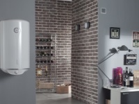 Katilas su sausuoju šildytuvu