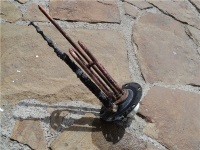 Ánodo de magnesio para la caldera