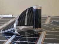 Infraraudonųjų spindulių grindų šildymas po plytelėmis