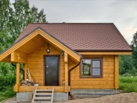Sauna from laminated veneer lumber: pros and cons, projects