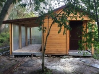 Come trasformare un fienile in una sauna?