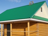 Kaip pasidaryti saunos stogą?