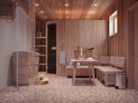 Vonių su garine pirtimi ir kriaukle ypatybės 