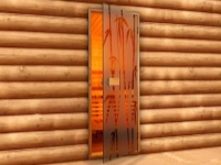 Стъклени врати за сауна