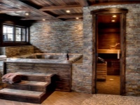 Binnenafwerking van Sauna en Sauna