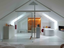 Двукрила врата за баня