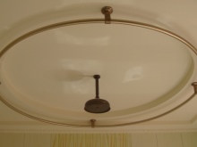 Gebogene Duschstange