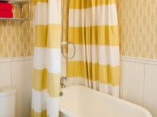 U-förmige Duschvorhangstange