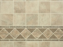 Panel med kakelplattor