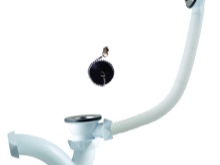 Plastic overflow filler