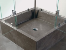 Duschtasse aus Naturstein