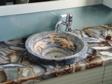 Mosaic sinks