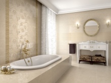 Млечни плочки в банята