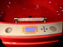 Ovanlig röd diamant - bubbelbad