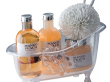 Avkopplande dusch - toalettartiklar.