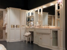 Mēbeles plašām vannas istabām.