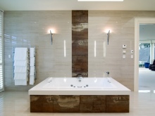 Vierkant bad op maat