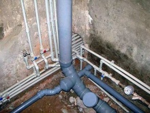 Nov cevni sistem v kopalnici