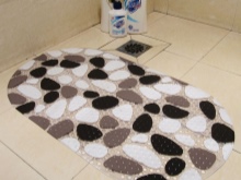 Cuidado de las alfombras de goma para el baño