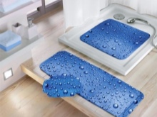 Alfombras de goma para baño y ducha