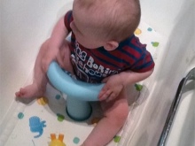 Colchoneta para bebés con respaldo