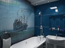 Tumesinine vannituba.