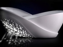 A Banheira Infinity - desenho luminoso