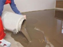 Замазка на пода в банята