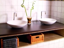 Sink in the Provencal Style Bathroom