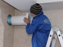 Koneellisen ilmanvaihdon asentaminen