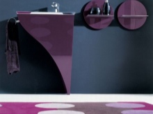 Ensemble de mobilier violet