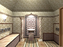 Hammam interiör