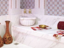 Ett av rummen i hamam