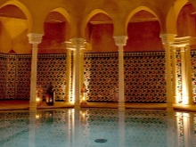 Utformning av turkiskt bad