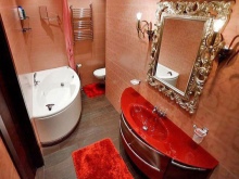 Decoración de accesorios de baño dorados