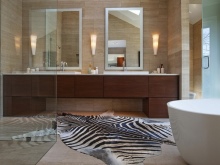 Accesorios de baño en diferentes colores