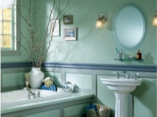 Τυρκουάζ στο μπάνιο