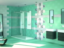 Τιρκουάζ πλακάκια μπάνιου