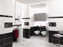 Klassinen musta laatat