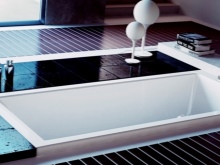 Japanese style bathroom without toilet