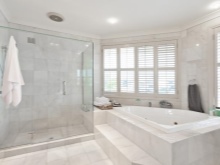 Bathroom without toilet